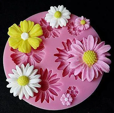 3D Flower Silicone Mold Fondant Cake Decorating Chocolate Sugarcraft Mould DIY Daraz .bd