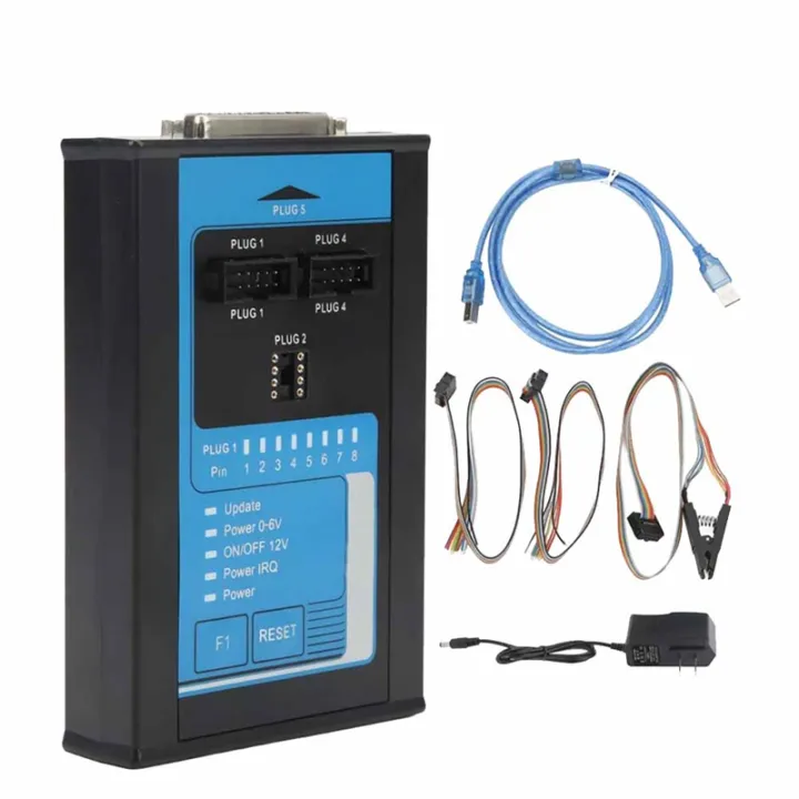 Car Prog II Carprog 2 ECU Programmer Reset Crash Data Immo Off Read Save Dataflash Radio Instruments Programmer US Plug
