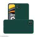 For Xiaomi Redmi Poco C3 Soft Liquid Silicone Phone Casing Shockproof Luxury Cover (Back Case Cover For Smartphone).