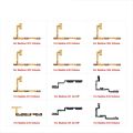 Power ON OFF Mute Switch Control Key Volume Button Flex Cable Parts For OPPO Realme C21Y C25 C25s C25Y C30 C30s C31 C33 C35 C55.