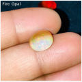 Natural Ethopian Fire Opal Stone/3-4 Caret.
