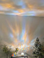 Crystal Lamp Water Ripple Projector Led Night Light Home Bedroom Aesthetic Room Xmas Decoration Gift Nightlights Sunset Lights.