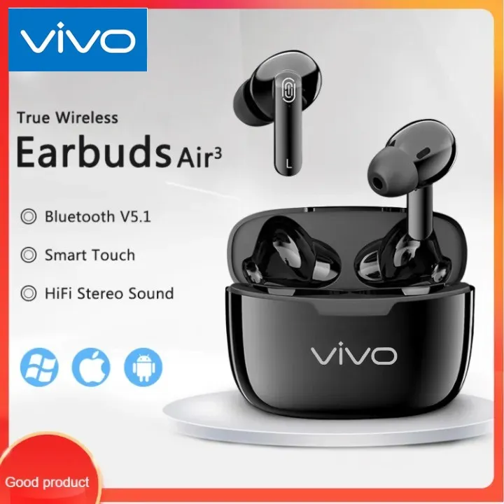 Noise Reduction Bluetooth Earphone Vivo Price Ready Stock+FREE