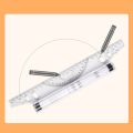 New Tranparent Parallel Roller Ruler High Quality 15/30CM Platic Drawing Meauring Tool Math Drawing Ruler Architectural. 