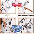 18 in 1 Multifunction Wire Stripping Pliers for Cutting Removing and Stripping Wire Stripper Wires Cable Insulation Removal Tool.