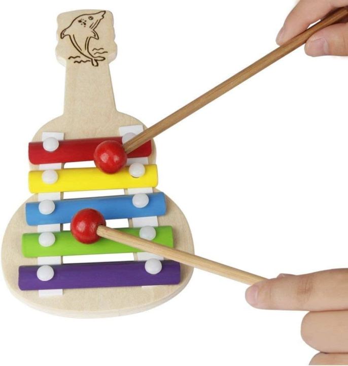Baby%20Toys%20Kids%20Toys%20Wooden%205-Note%20Xylophone%20Toy%20-%20Image%202