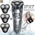 Electric Shaver for men's electric shaver Smart razor for Beard timmer IPX7 waterproof Wet And Dry shaving machine Men Shaver.