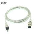 Firewire de 6 Pinos para 4 Pinos Chumbo IEEE 1394 DV Out Cable 5FT 1.5m 150cm. 