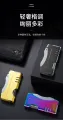 New Blue Flame Windproof Turbo Lighter Visible Gas Lighter Butane Metal Cigar Cigaretes Lighters.