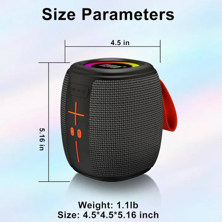 HM-805%20Portable%20Bluetooth%20Speaker%20with%20RGB%20Lights,%20Powerful%20Crystal%20Clear%20Sound,%20IPX4%20Waterproof,%20Bluetooth%205.3,%20TWS%20Paring,%20FM%20Radio,%20Wireless%20Speaker%20for%20Outdoor,%20Gift%20Ideas%20-%20Image%203