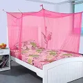 Premium Home Made Mosquito Net for Bed – 6/7 and 5/7 Feet, Breathable Cotton Fabric, Insect Protection & Comfortable Sleep  .আমাদের প্রতিটি মশারি যত্ন সহকারে ঘরে তৈরি।. 