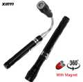 Aluminium Telescopic Magnetic Flexible Flashlight Magnetic Work Light 3 LED Aluminum Snake Light LED Flexible Tool Flashlight. 