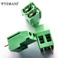 5Pcs- 2Pin GREEN Color KF301-2P 2 Pin Plug-In PCB Mount Straight Screws Terminal Block Connector 5.08mm Pitch Socket Strips For Electronics Cables Connectors Terminals . 