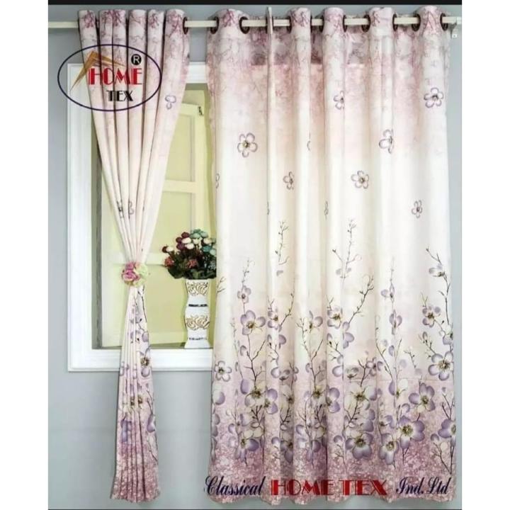 New Design Home Tex curtain for door and window ( 5 kuchi porda 84/48 inchi)