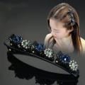 Braided Accessories Double Crystal Hair Clips Sparkling Hair Clips Hair Accessories.