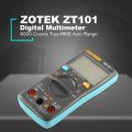 ZOTEK ZT101 Mini Digital Multimeter 6000 Counts AC/DC Ammeter Voltmeter. 