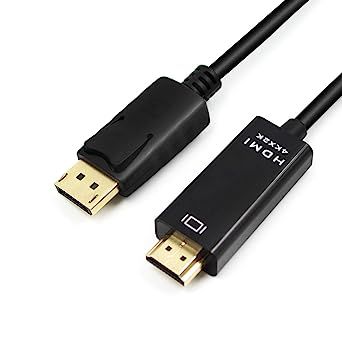 4K2K Dp Male to Hdmi Male cable 1.8M-Black - Hdmi Cable