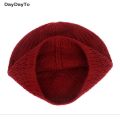 DayDayTo Casual Knitted Muslim Men Prayer Hats Winter Warm Beanies Cap Islamic Ramadan sg. 