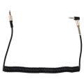 3.5mm Audio Aux Cable Jack 3.5 Jack Gold plated 90 degree Angle Audio Cable 3.5mm Male to Male for Car for iphone Black.