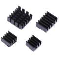 CPU RAM LAN USB Aluminum Heat Sink Radiator Cooling for Raspberry Pi 4B.