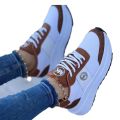 Big Size Women's Casual Sneakers White Shoes Outdoor Thick Sole Walking Breathable Tennis Sports Shoes Luxury Sneakers for Grils. 