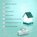 Inline LED Dimmer Switch, Built-in Rotary ON/OFF and Knob Control Dimmer for Dimmable 3-100W LED/Incandescent White. 
