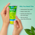 Beauty Formulas Tea Tree Exfoliating Facial Wash 150ml.