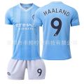 23-24 ew anchester City ome Football Suit suit o.9 a o.17 e raone Adult Children Short Se.