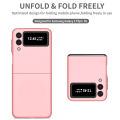 Applicable Galsxy z flip1/2 Diamond Folding Phone Case Samsung zfilp3 All-Inclusive Frosted Protective Cover. 