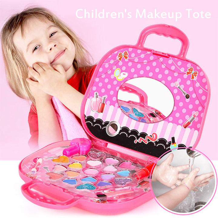 Children's Makeup Toy Set Princess Girl Tote Bag Play House Toy