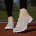 Men Slippers Summer Mesh Breathable Home Indoor Slippers Men Thick Bottom Slides Fashion Couple Walking Shoes Chanclas Hombre. 