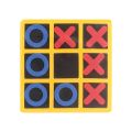 Fidget Toy Tic-tac-toe Toy Puzzle Game Xo Chess Noughts And Crosses Kids Children Board Games Indoor Playing Tic-tac-toe Noughts. 