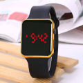 Rubber LED Bracelet Digital Wrist Watch. 