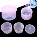 4 Colors Disinfection Storage Box Nail Drill Bits Clipper Cutter Tweezers Accessories Clean Sterilizer Nail Tools Nail Supplies Vnce Lncei. 