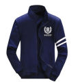 Blue and white Stylish Jacket For Man.