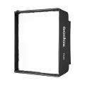 Godox FS50 Quick Release Rectangular Softbox Light Diffuser with Grid and Soft Cloth-black. 