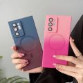Note20 20ultra 10plus Magnetic Wireless Charge Gradient Case For Samsung Galaxy Note 20 Ultra Note10 10 Plus 5g Silicone Cover.