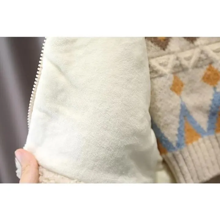 1%202%203%204%205%206%20Years%20Baby%20Boy%20Jacket%20Winter%20Thicken%20Warm%20Hooded%20Children's%20Outerwear%20Cute%20Bear%20Plush%20Coats%20For%20Toddler%20Girl%20Clothes%20-%20Image%206