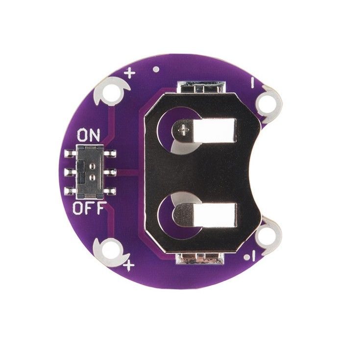 3v CR2032 - Arduino LilyPad Button Cell Battery Shield