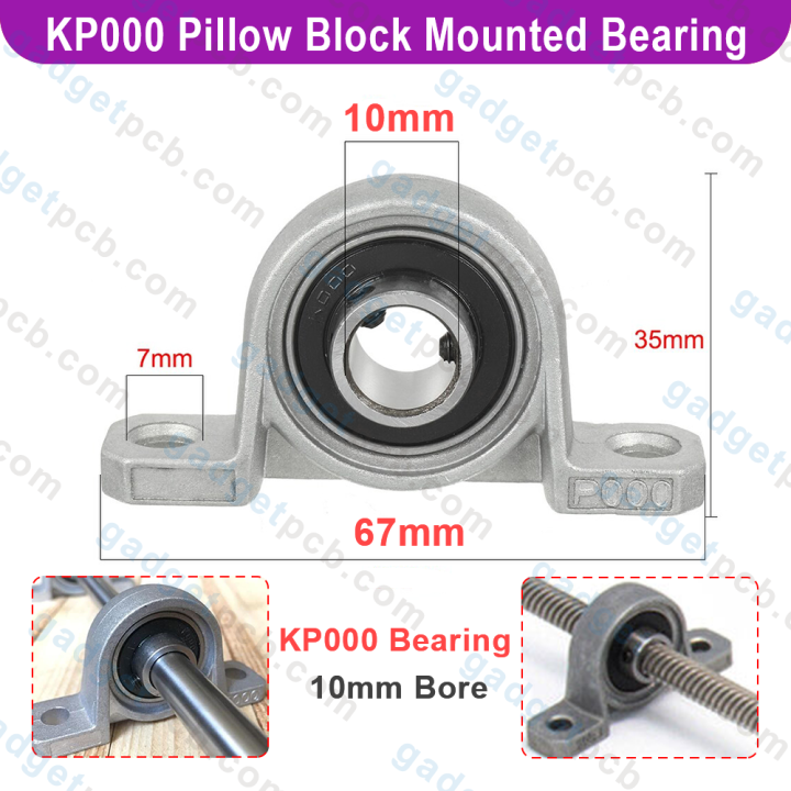 50mm Split Pillow Block Mounted 500 °F PTFE Bearing|High Temp Bearings