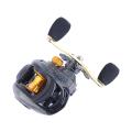 Pesca High Speed 7.2: Carbon Fiber Right Hand Baitcasting Reel Spinning Reel 10KG Max Drag Fishing Wheel.
