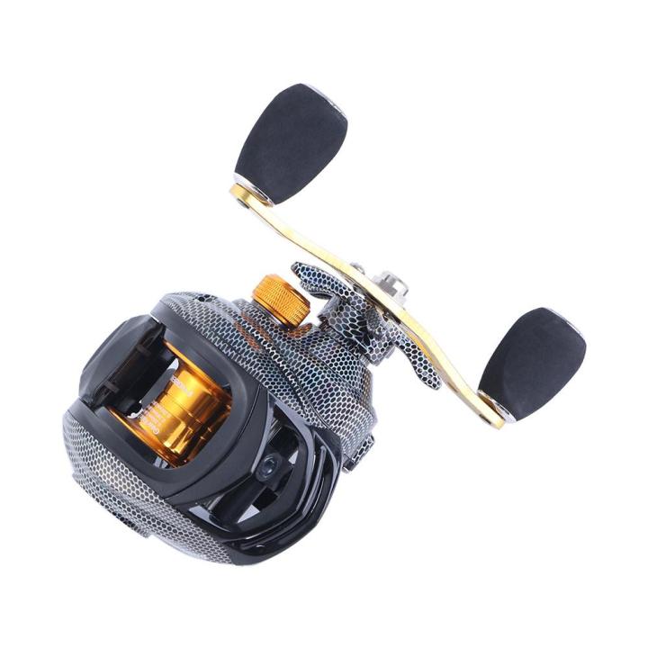 Pesca High Speed 7.2: Carbon Fiber Right Hand Baitcasting Reel Spinning Reel 10KG Max Drag Fishing Wheel