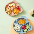 Baby food grade silicone suction & oven proof food plate. 