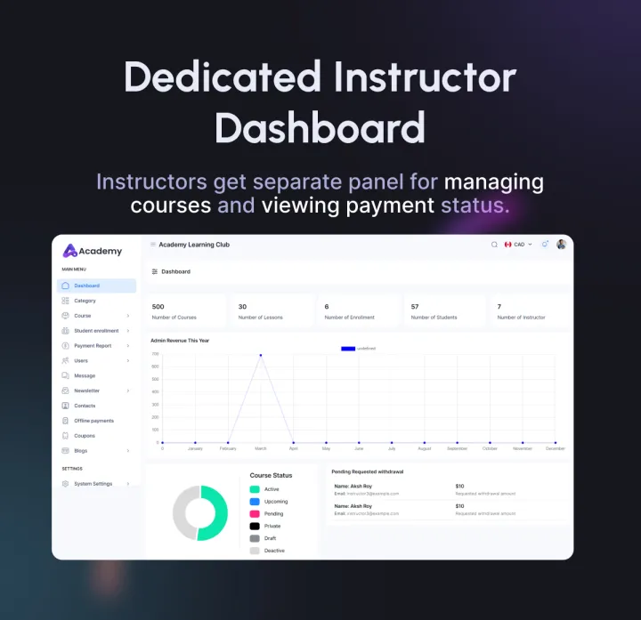 Academy%20LMS%20Laravel%20Learning%20Management%20System-One-Time%20Purchase%20-%20Lifetime%20Activation%20-%20Image%206