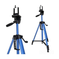 3366 Aluminium Tripod Stand Combo for Mobiles SLR DVR DSLR and Video Cameras Tripod for YouTube Video Recording Vlogging Fashion Shoots. 