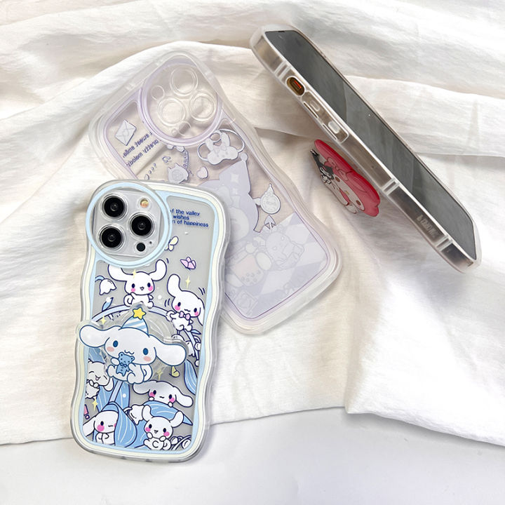 TA%20for%20OPPO%20A15%20A15S%20Back%20Cover%20Cute%20Melody%20Kuromi%20Fashion%20Wavy%20Phone%20Case%20With%20Free%20Holder%20Camera%20Protection%20Transparent%20TPU%20Soft%20Cover%20for%20Girls%20-%20Image%206