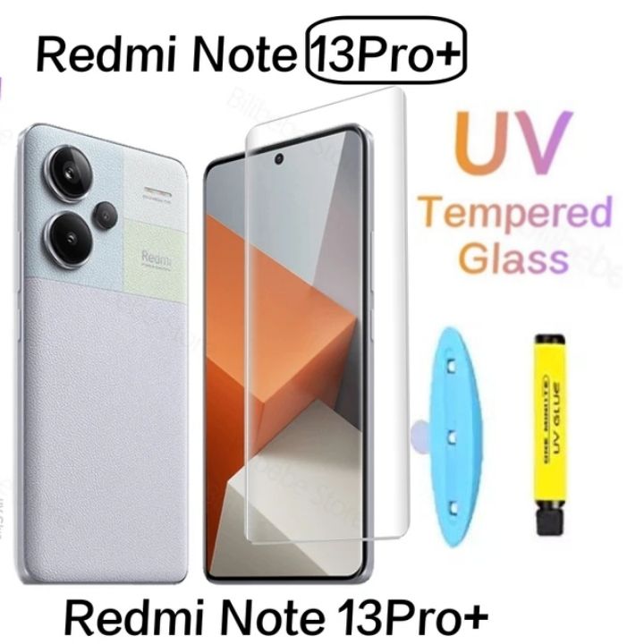 For%20Xiaomi%20Redmi%20Note%2013%20Pro+%20Screen%20Protector%20On%20Redmi%20Note%2013%20Pro%20Plus%20(A+%20GRADE)%20Premium%20One%20minute%20UV%20Tempered%20Glass%20Screen%20Protector%20Curved%20with%20Liquid%20Glue%20and%20UV%20Light%20-Transparent%20Clear%20-%20Image%202