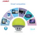 【FUPANG】Portable Mini Mushroom Wireless Speaker na may Stereo Subwoofer na may Silicone Suction Cup na may malakas na na may Phone Holder at Mic.. 