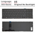 Original New US Russian Laptop Keyboard For HP ProBook 450 G8 455 G8 455R G8 650 G8 HSN-Q27C HSN-Q31C With Backlight. 