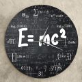 of Relativity Math Formula Wall Clock Scientist Physics Teacher Gift School Classroom Decor. 
